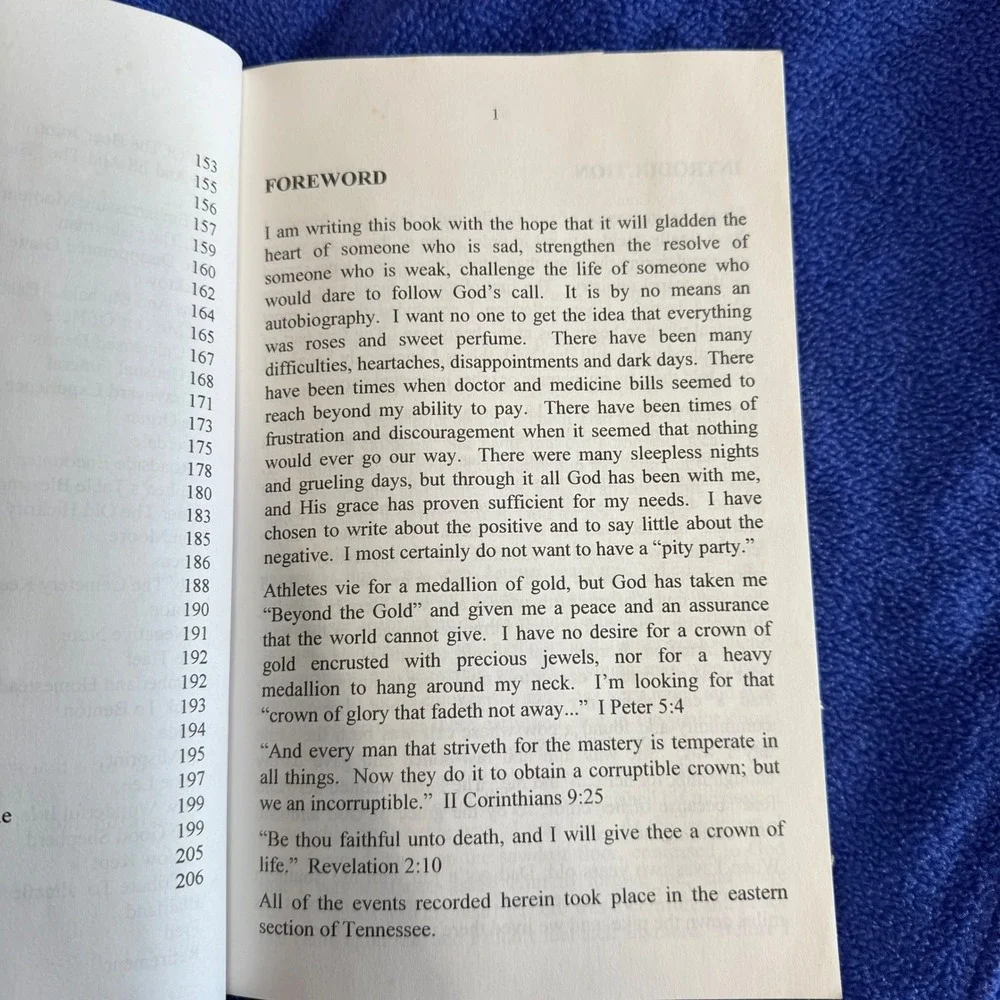 Beyond The Gold Rev. E.M.‎ Sherwood Inspirational Christian Book